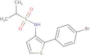 N-(2-(4-Bromophenyl)thiophen-3-yl)propane-2-sulfonamide