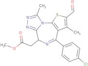 Methyl (S)-2-(4-(4-chlorophenyl)-2-formyl-3,9-dimethyl-6H-thieno[3,2-F][1,2,4]triazolo[4,3-a][1,4]…