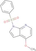 4-Methoxy-1-(phenylsulfonyl)-1H-pyrrolo[2,3-b]pyridine