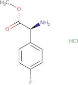 Methyl l-2-(4-fluorophenyl)glycinate HCl