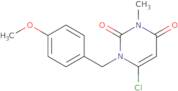 6-Chloro-1-(4-Methoxybenzyl)-3-Methylpyrimidine-2,4(1H,3H)-Dione