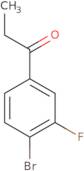 1-(4-Bromo-3-fluorophenyl)propan-1-one