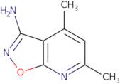 4,6-Dimethylisoxazolo[5,4-b]pyridin-3-ylamine