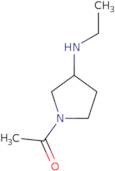 1-acetyl-3-ethylaminopyrrolidine