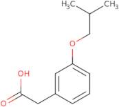 2-[3-(2-Methylpropoxy)phenyl]acetic acid