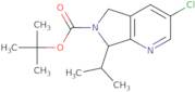 tert-Butyl (S)-3-chloro-7-isopropyl-5,7-dihydro-6H-pyrrolo[3,4-b]pyridine-6-carboxylate