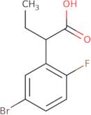 2-(5-Bromo-2-fluorophenyl)butanoic acid