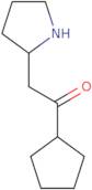 1-Cyclopentyl-2-pyrrolidin-2-ylethanone