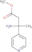 Methyl 3-amino-3-(pyridin-4-yl)butanoate