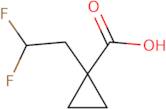 1-(2,2-Difluoroethyl)cyclopropane-1-carboxylic acid