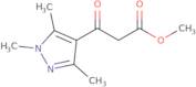 Methyl 3-oxo-3-(trimethyl-1H-pyrazol-4-yl)propanoate