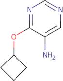 4-Cyclobutoxypyrimidin-5-amine