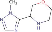 3-(1-Methyl-1H-1,2,4-triazol-5-yl)morpholine