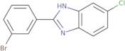 2-(3-bromophenyl)-6-chloro-1H-1,3-benzodiazole