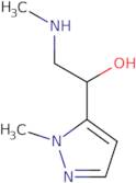 1-(1-Methyl-1H-pyrazol-5-yl)-2-(methylamino)ethan-1-ol