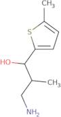 3-Amino-2-methyl-1-(5-methylthiophen-2-yl)propan-1-ol