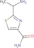 2-(1-Aminoethyl)-1,3-thiazole-4-carboxamide