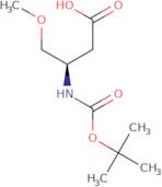 (3R)-3-{[(tert-Butoxy)carbonyl]amino}-4-methoxybutanoic acid