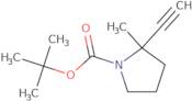 tert-Butyl (2R)-2-ethynyl-2-methylpyrrolidine-1-carboxylate