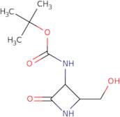 tert-Butyl ((2S)-2-(hydroxymethyl)-4-oxoazetidin-3-yl)carbamate