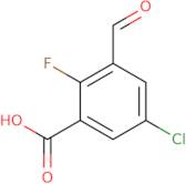 5-Chloro-2-fluoro-3-formylbenzoic acid