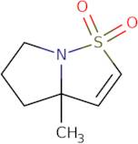 3a-Methyl-3aH,4H,5H,6H-1λ⁶-pyrrolo[1,2-b][1,2]thiazole-1,1-dione