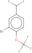 2-Bromo-4-(difluoromethyl)-1-(trifluoromethoxy)benzene