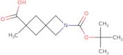 2-(tert-Butoxycarbonyl)-6-methyl-2-azaspiro[3.3]heptane-6-carboxylic acid