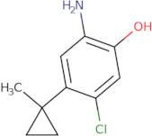 2-Amino-5-chloro-4-(1-methylcyclopropyl)phenol