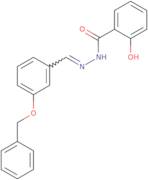 N'-[3-(Benzyloxy)benzylidene]-2-hydroxybenzohydrazide