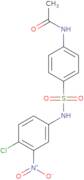 N-(4-(((4-chloro-3-nitrophenyl)amino)sulfonyl)phenyl)ethanamide