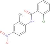 2-Chloro-N-(2-methyl-4-nitrophenyl)benzamide