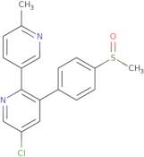 5-Chloro-2-(6-methylpyridin-3-yl)-3-(4-methylsulfinylphenyl)pyridine