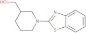 (1-Benzothiazol-2-yl-piperidin-3-yl)-methanol