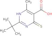 2-tert-Butyl-4-methyl-6-sulfanylidene-1,6-dihydropyrimidine-5-carboxylic acid