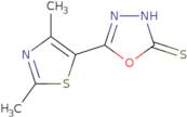 5-(Dimethyl-1,3-thiazol-5-yl)-1,3,4-oxadiazole-2-thiol