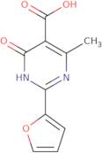 2-(Furan-2-yl)-4-methyl-6-oxo-1,6-dihydropyrimidine-5-carboxylic acid