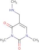 1,3-Dimethyl-5-[(methylamino)methyl]-1,2,3,4-tetrahydropyrimidine-2,4-dione