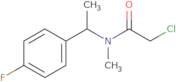 2-Chloro-N-[1-(4-fluorophenyl)ethyl]-N-methylacetamide