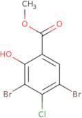 Methyl 3,5-dibromo-4-chloro-2-hydroxybenzoate