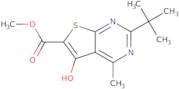 Methyl 2-tert-butyl-5-hydroxy-4-methylthieno[2,3-d]pyrimidine-6-carboxylate