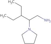 3-Ethyl-2-(pyrrolidin-1-yl)pentan-1-amine