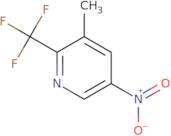 3-Methyl-5-nitro-2-(trifluoromethyl)pyridine