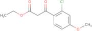 Ethyl 3-(2-chloro-4-methoxyphenyl)-3-oxopropanoate