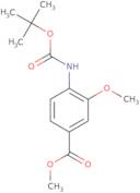 Methyl 4-{[(tert-butoxy)carbonyl]amino}-3-methoxybenzoate