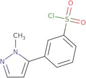 3-(2-Methyl-2H-pyrazol-3-yl)-benzenesulfonyl chloride