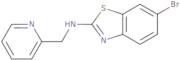 6-Bromo-N-(pyridin-2-ylmethyl)benzo[D]thiazol-2-amine