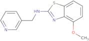 4-Methoxy-N-(pyridin-3-ylmethyl)-1,3-benzothiazol-2-amine