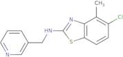 5-Chloro-4-methyl-N-(pyridin-3-ylmethyl)-1,3-benzothiazol-2-amine