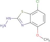 7-Chloro-2-hydrazino-4-methoxy-1,3-benzothiazole